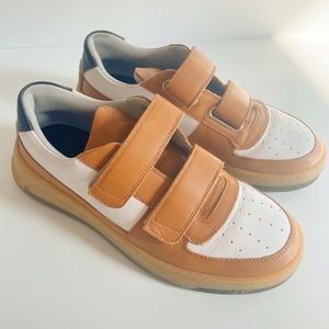 Acne Studios Velcro Strap Sneakers - Tricolor Leather